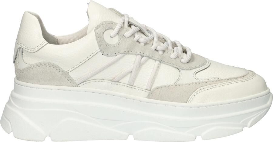 POELMAN leren sneaker met chunky zool Wit Leer Lage sneakers Dames - Foto 2