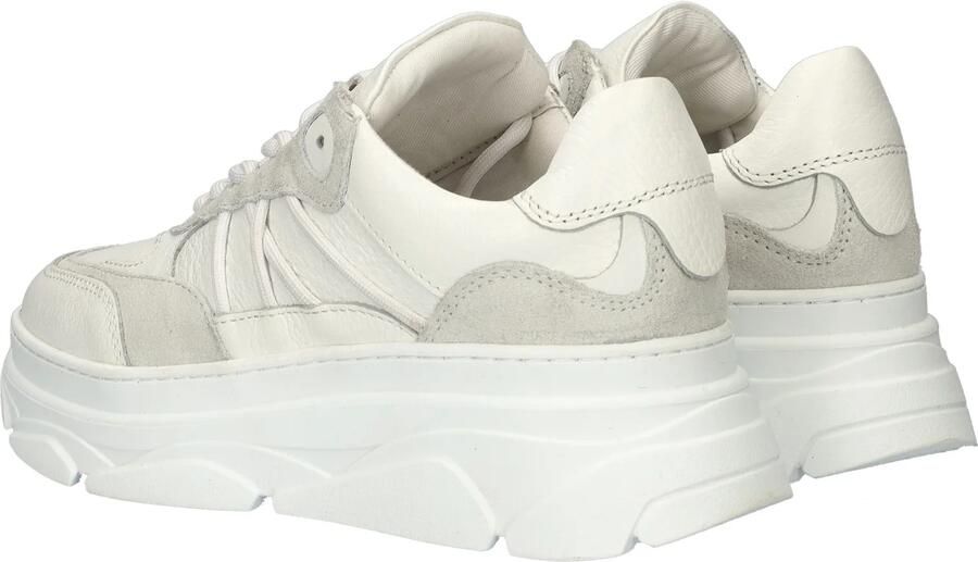 POELMAN leren sneaker met chunky zool Wit Leer Lage sneakers Dames - Foto 5