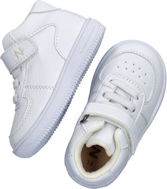 Nelson Kids leren sneakers wit Leer Effen 20 - Foto 2