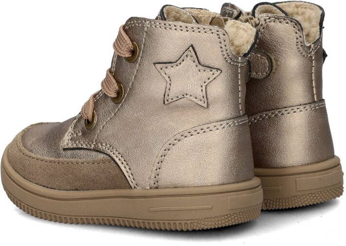 Nelson Kids veterboots goud Meisjes Imitatieleer Effen 20 - Foto 3