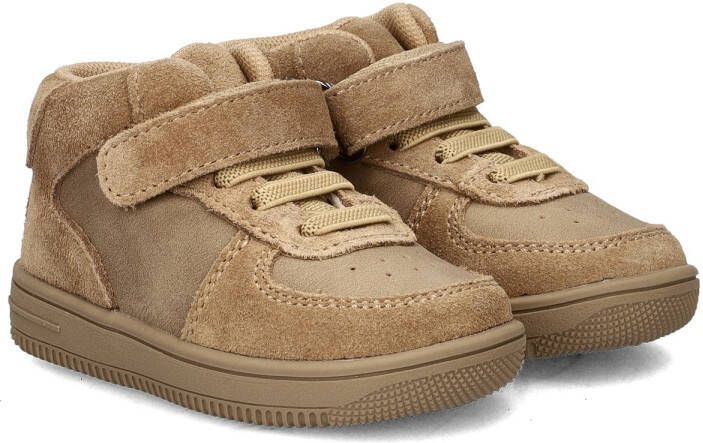 Nelson Kids suède sneakers beige Jongens Suede Effen 19 - Foto 4
