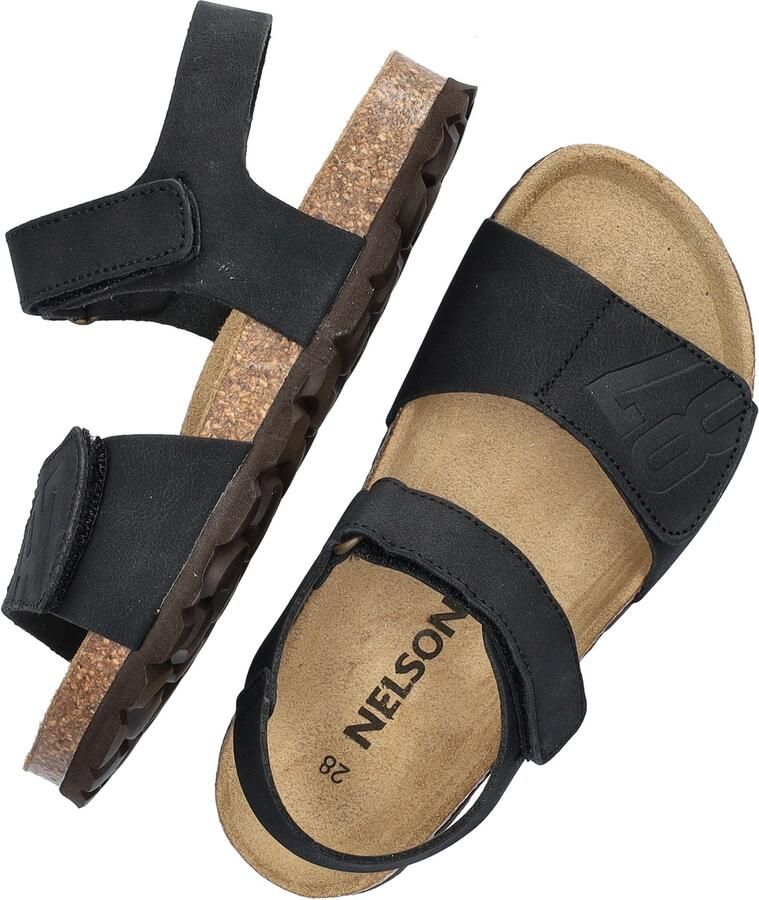 Nelson Kids leren sandalen zwart - Foto 5