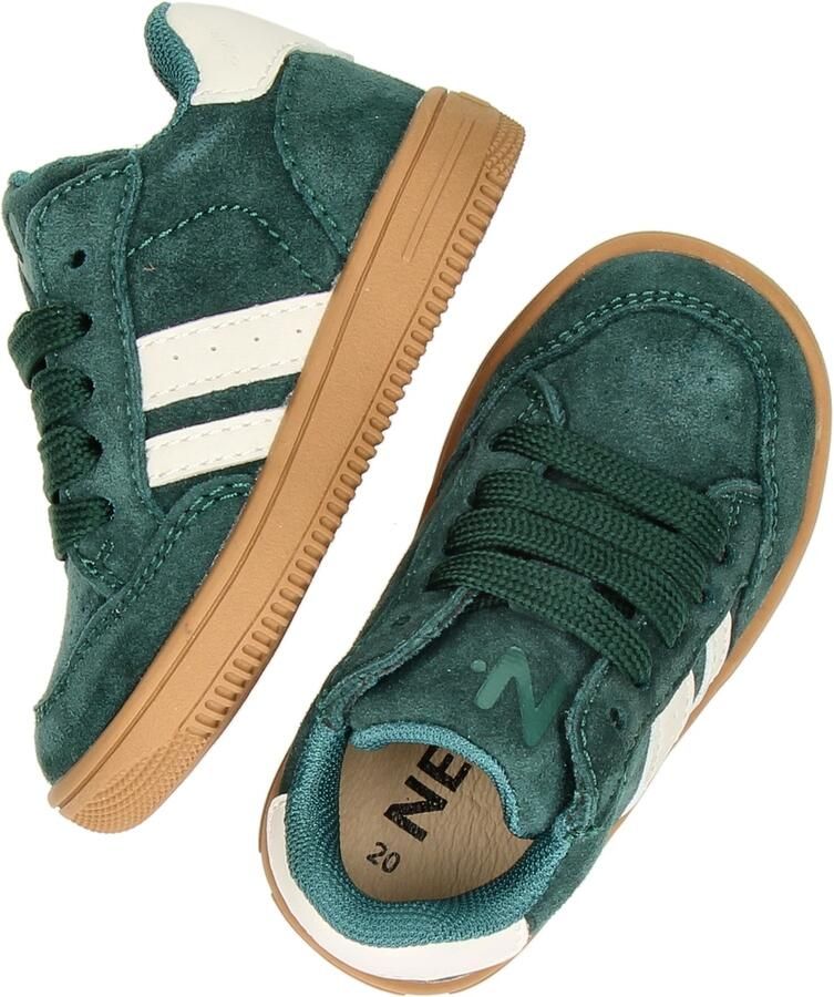 Nelson Kids suède sneakers donkergroen - Foto 5