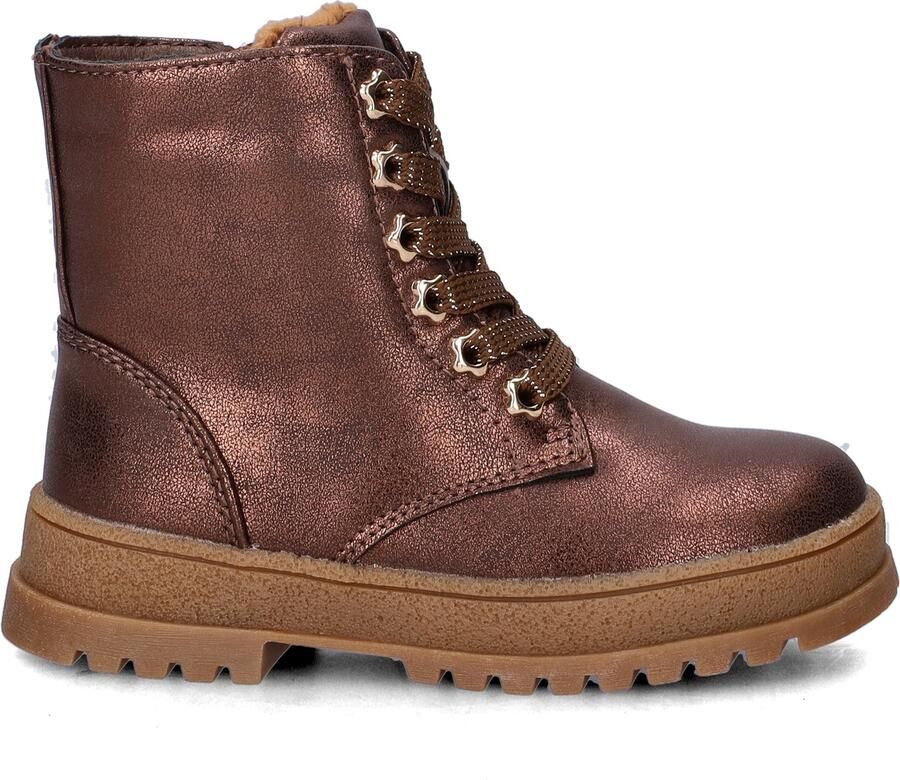 Nelson Kids enkelboots met profielzool brons - Foto 3