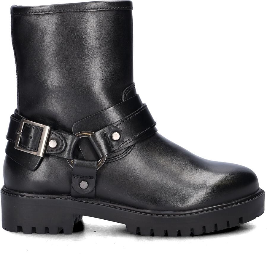 Nelson Kids leren bikerboots zwart - Foto 4