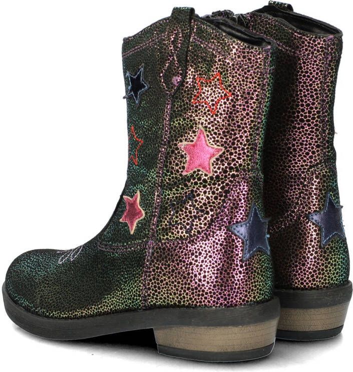 Nelson Kids suède cowboylaarzen roze multi - Foto 3