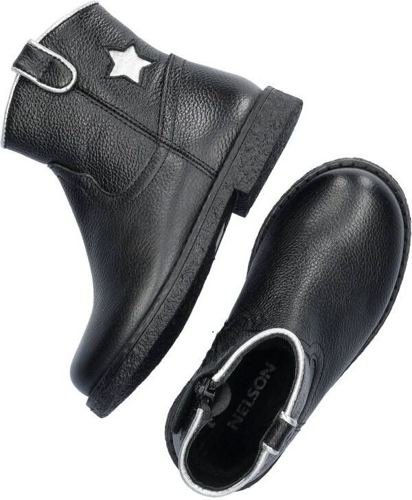 Nelson Kids leren enkellaarzen zwart - Foto 4