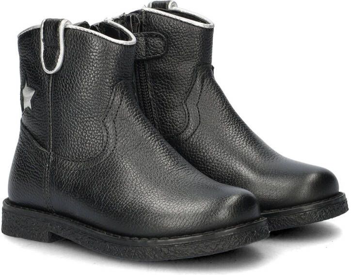 Nelson Kids leren enkellaarzen zwart - Foto 2