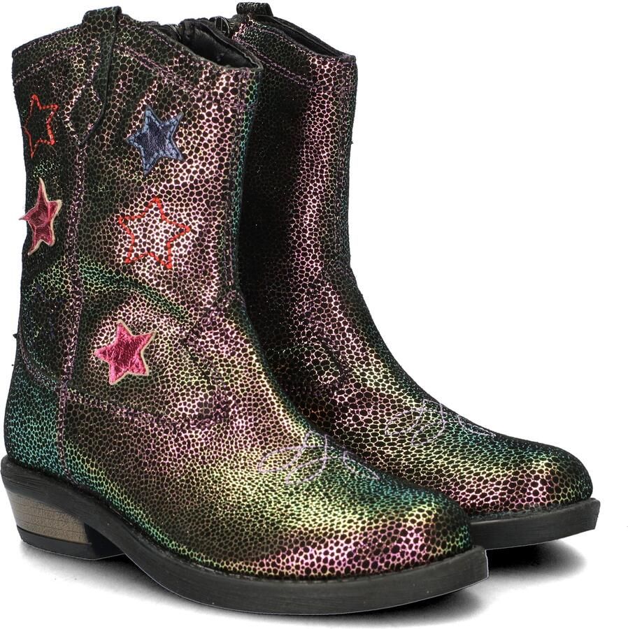 Nelson Kids suède cowboylaarzen roze multi - Foto 2