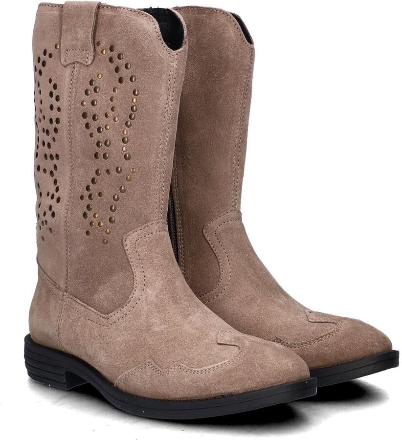 Nelson Kids suède cowboylaarzen beige - Foto 4