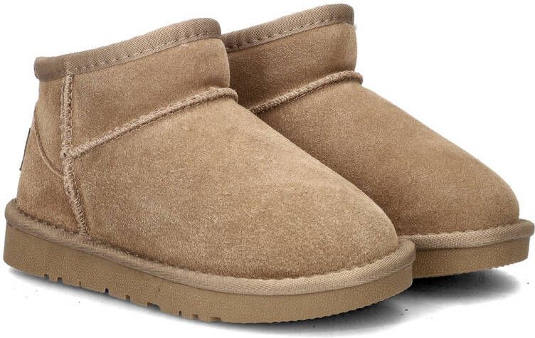 Nelson Kids suède enkelboots taupe