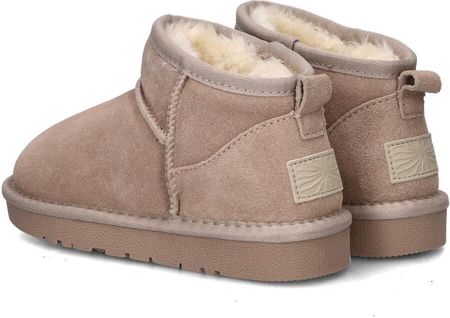 Nelson Kids gevoerde suède enkelboots beige - Foto 4