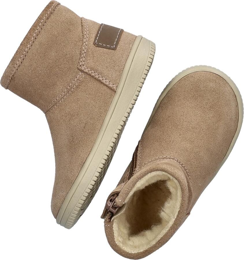 Nelson Kids gevoerde suède enkelboots beige - Foto 4