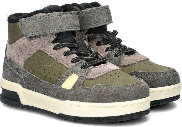 Nelson Kids suède sneakers groen - Foto 4