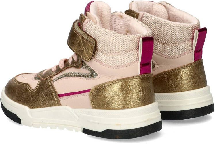 Nelson Kids sneakers goud Meisjes Imitatieleer Meerkleurig 35 - Foto 4