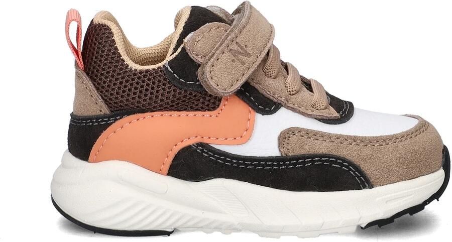 Nelson Kids imitatieleren sneakers bruin meerkleurig - Foto 4