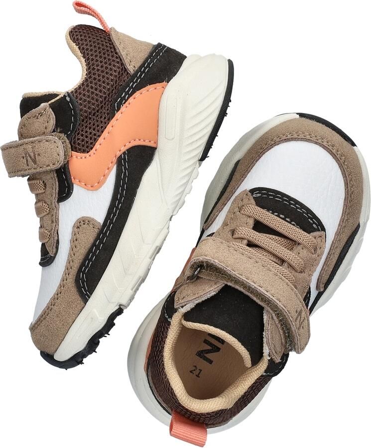 Nelson Kids imitatieleren sneakers bruin meerkleurig - Foto 5