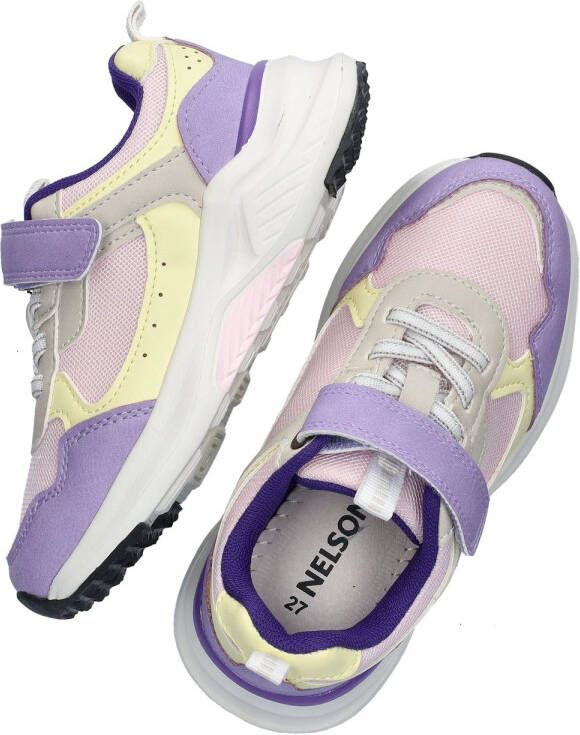 Nelson Kids sneakers beige multi Meisjes Imitatieleer Dierenprint 28 - Foto 3