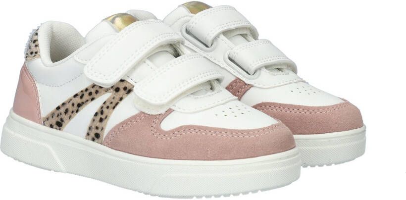 Nelson Kids sneakers wit roze Meisjes Imitatieleer Meerkleurig 30 - Foto 5