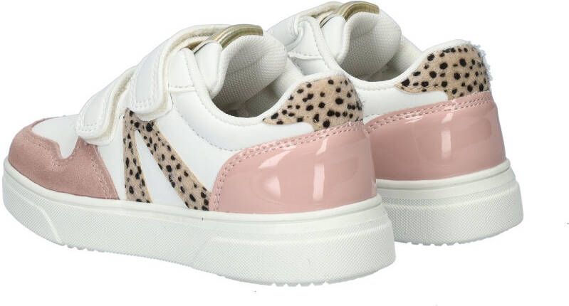 Nelson Kids sneakers wit roze Meisjes Imitatieleer Meerkleurig 30 - Foto 4