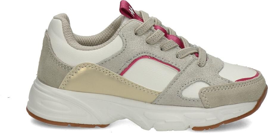 Nelson Kids sneakers beige roze - Foto 4
