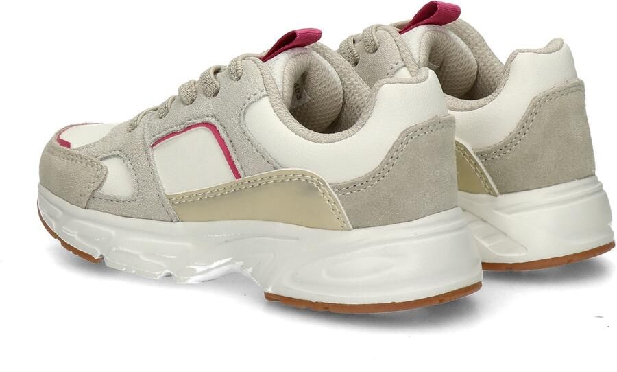 Nelson Kids sneakers beige roze - Foto 6