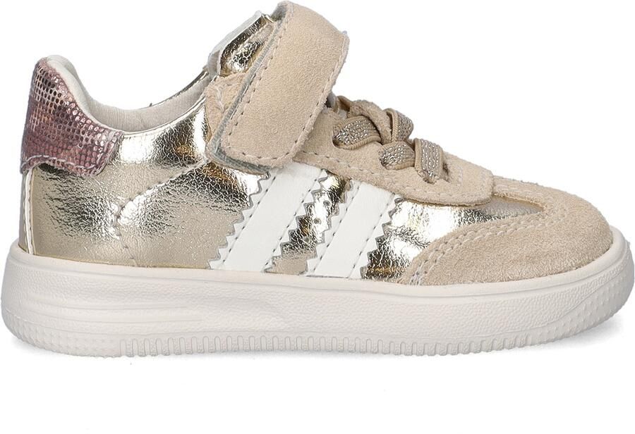 Nelson Kids sneakers beige goud - Foto 4