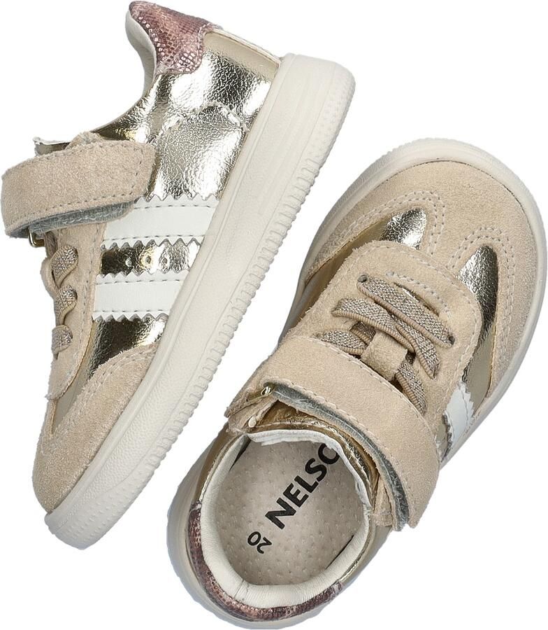 Nelson Kids sneakers beige goud - Foto 5
