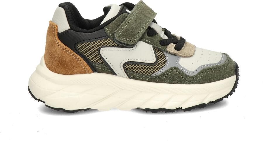 Nelson Kids chunky suède sneakers kaki - Foto 4