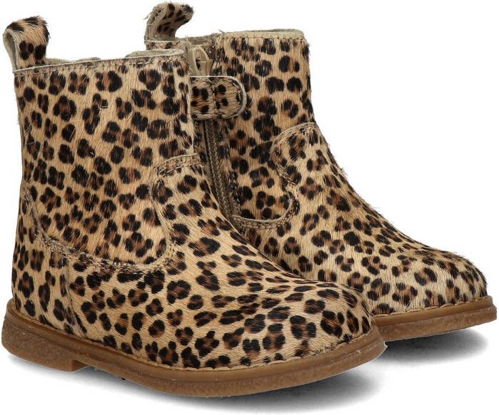 Nelson Kids leren enkelboots beige Meisjes Leer 23 - Foto 5