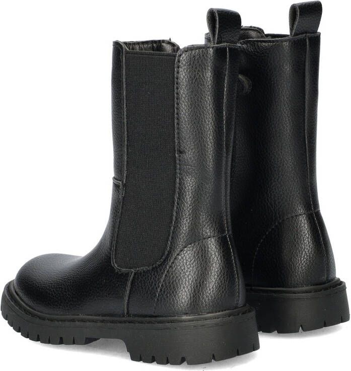 Nelson Kids chelsea boots zwart Meisjes Imitatieleer Effen 24 - Foto 4