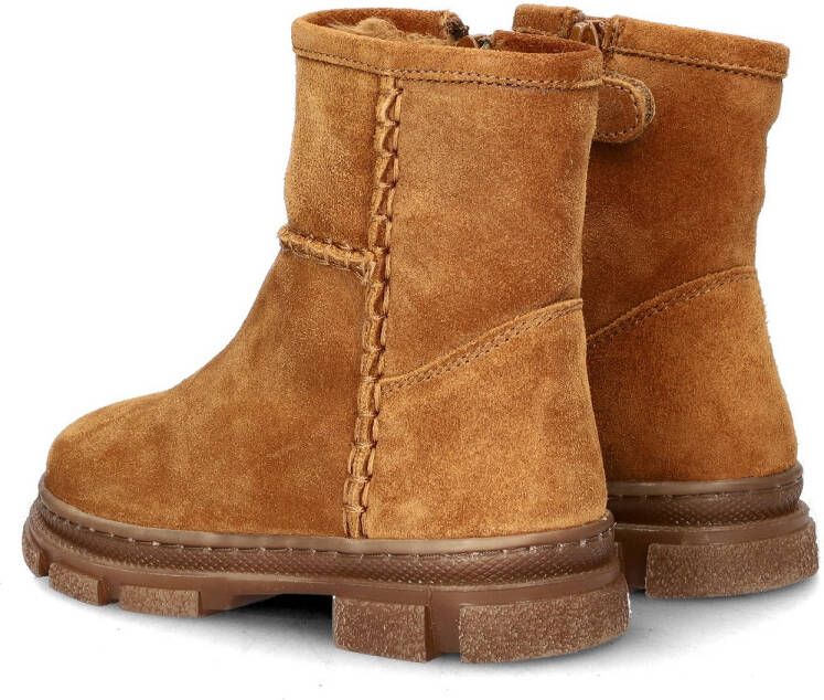 Nelson Kids suède enkelboots cognac - Foto 3
