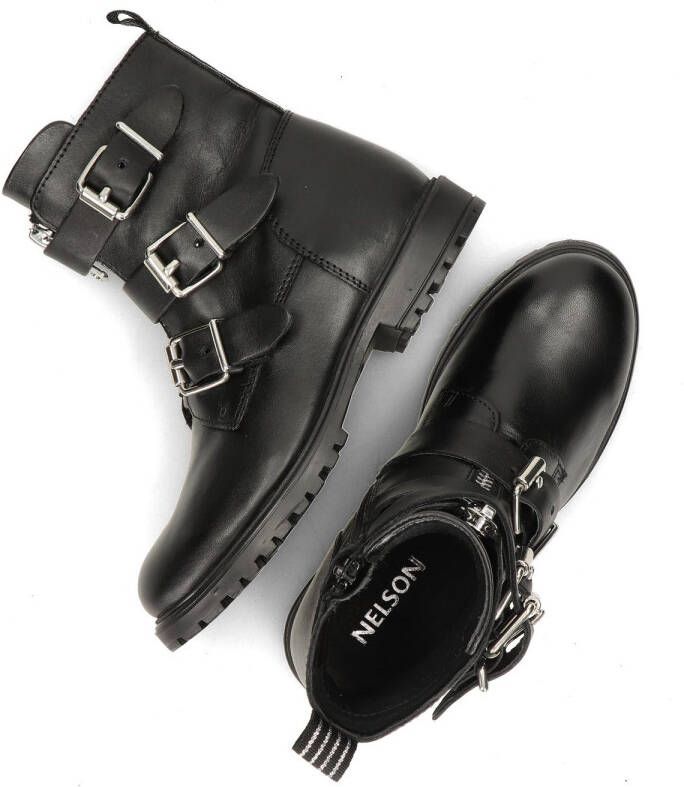 Nelson Kids Nelson meisjes boot Zwart - Foto 4