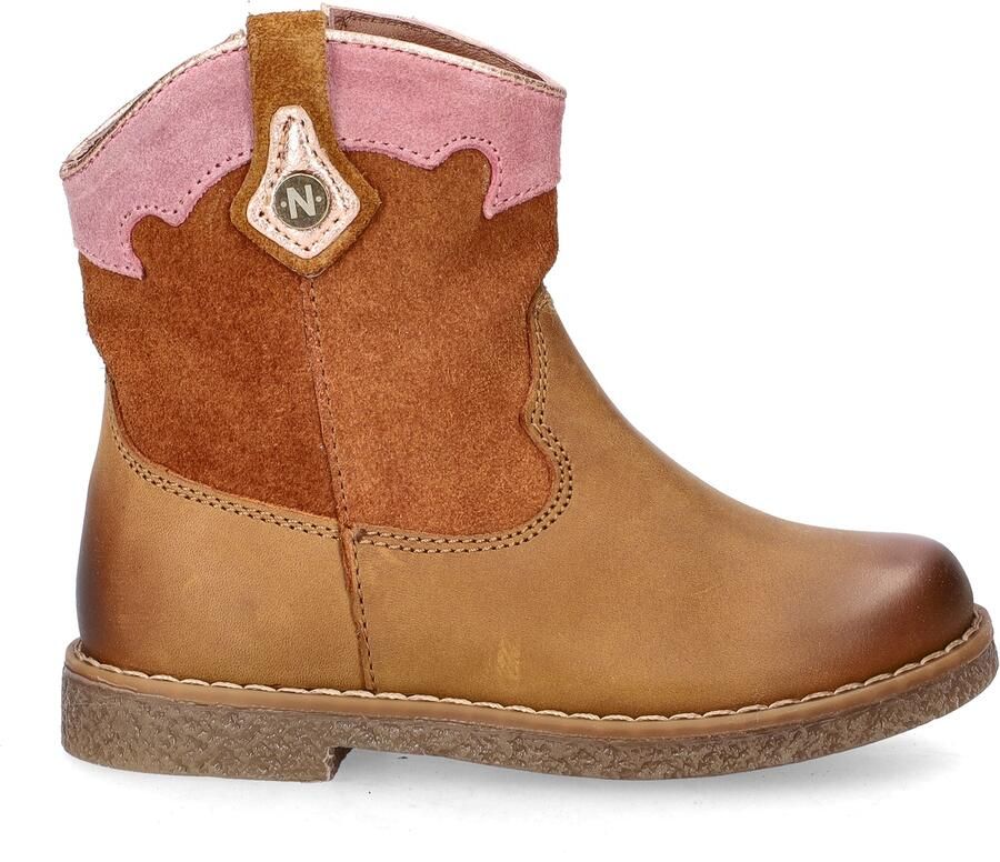 Nelson Kids leren laarzen cognac roze - Foto 6