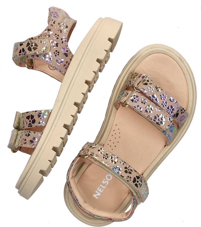Nelson Kids suède sandalen beige multi - Foto 5