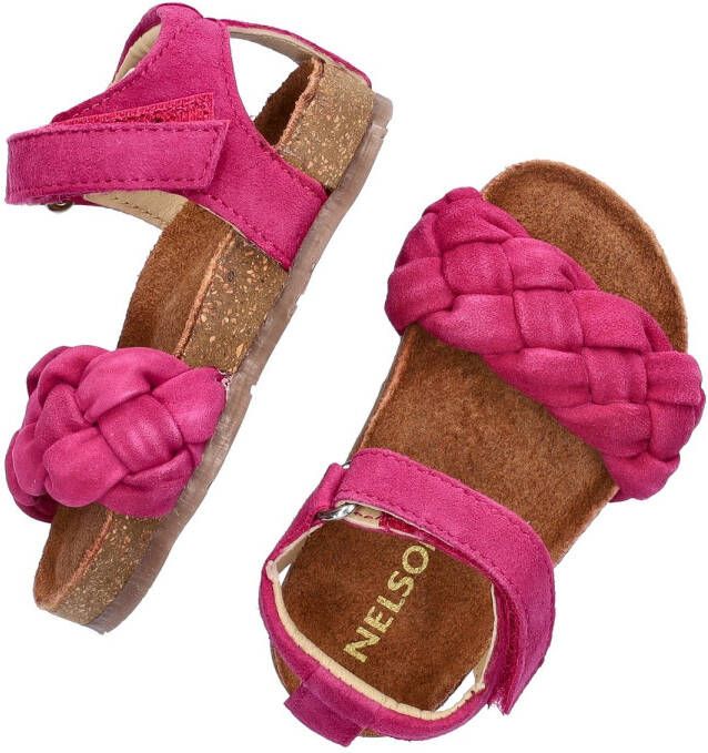Nelson Kids sandalen fuchsia Roze Meisjes Leer 21 - Foto 2