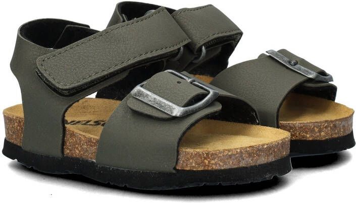 Nelson Kids sandalen kaki Groen Jongens Imitatieleer Effen 34 - Foto 4