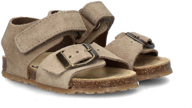 Nelson Kids suède sandalen beige Jongens Suede Effen 26 - Foto 4