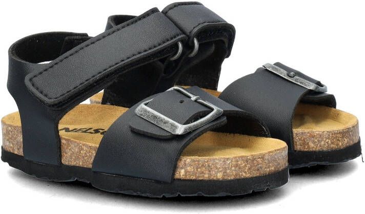 Nelson Kids sandalen zwart Jongens Imitatieleer Effen 28 - Foto 6