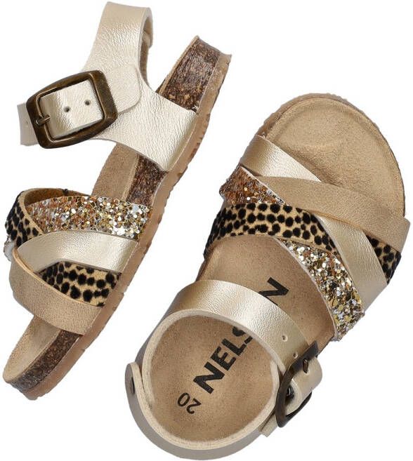 Nelson Kids sandalen goud Meisjes Imitatieleer Meerkleurig 23 - Foto 2
