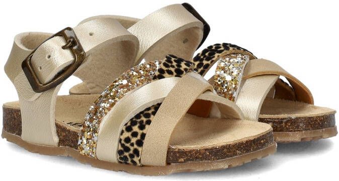 Nelson Kids sandalen goud Meisjes Imitatieleer Meerkleurig 23 - Foto 3
