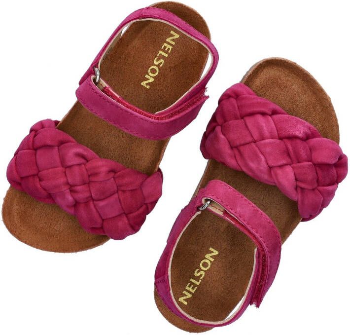 Nelson Kids leren sandalen roze Meisjes Leer 25 | Sandaal van