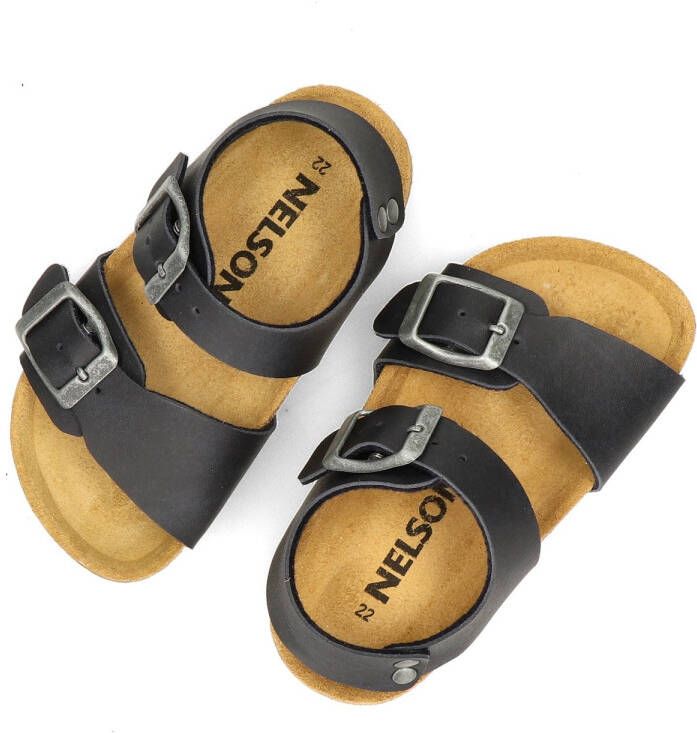 Nelson Kids sandalen donkerblauw Jongens Imitatieleer Effen 28 - Foto 4