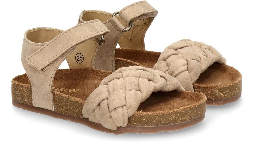 Nelson Kids sandalen beige Meisjes Leer 29 | Sandaal van - Foto 4