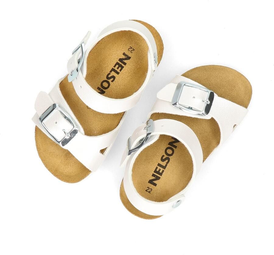 Nelson Kids sandalen wit Meisjes Imitatieleer 22 - Foto 2