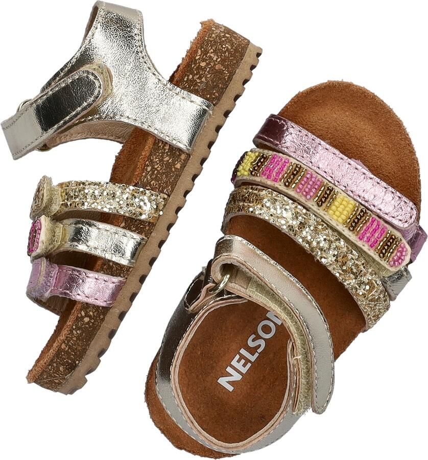 Nelson Kids sandalen goud roze - Foto 5