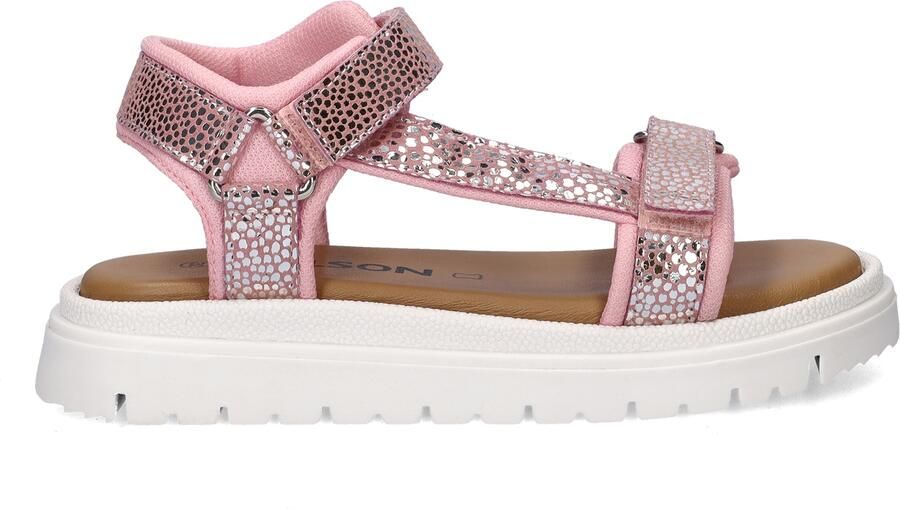 Nelson Kids leren sandalen chunky roze - Foto 4