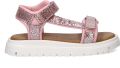 Nelson Kids leren sandalen chunky roze - Roze
