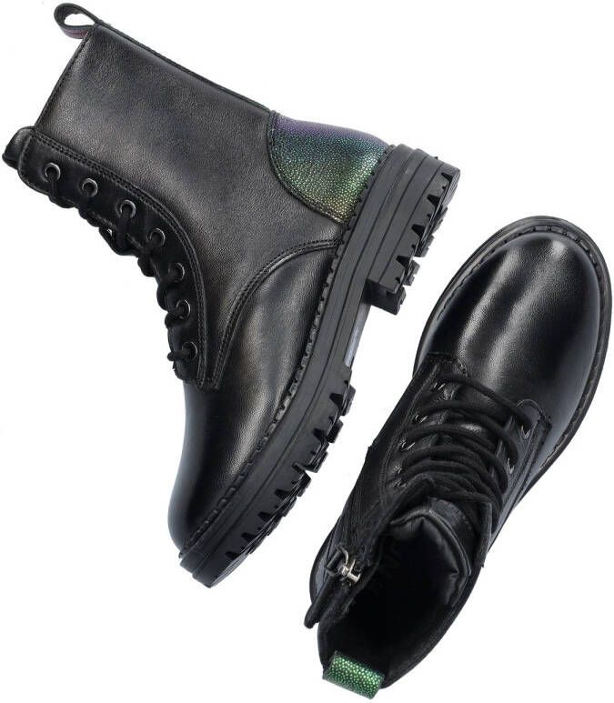 Nelson Kids leren veterboots zwart - Foto 5