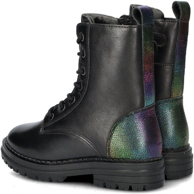 Nelson Kids leren veterboots zwart - Foto 4